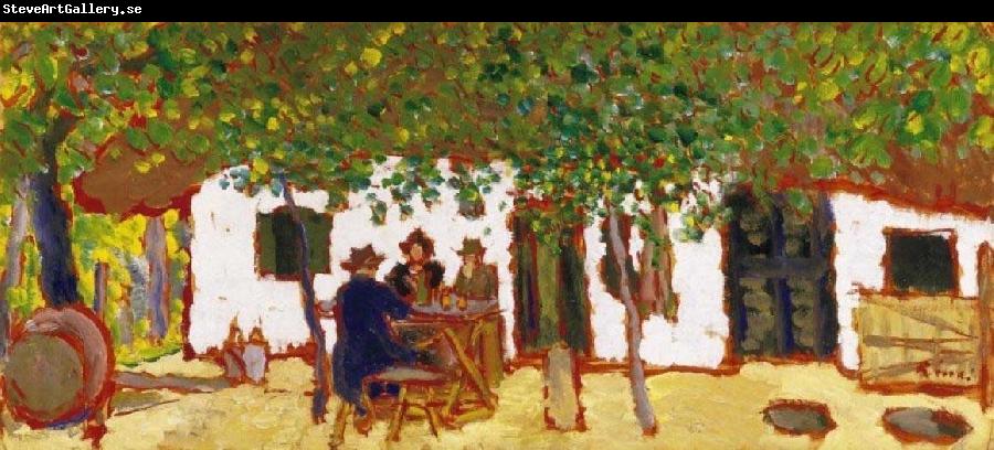 Jozsef Rippl-Ronai In the Vineyard